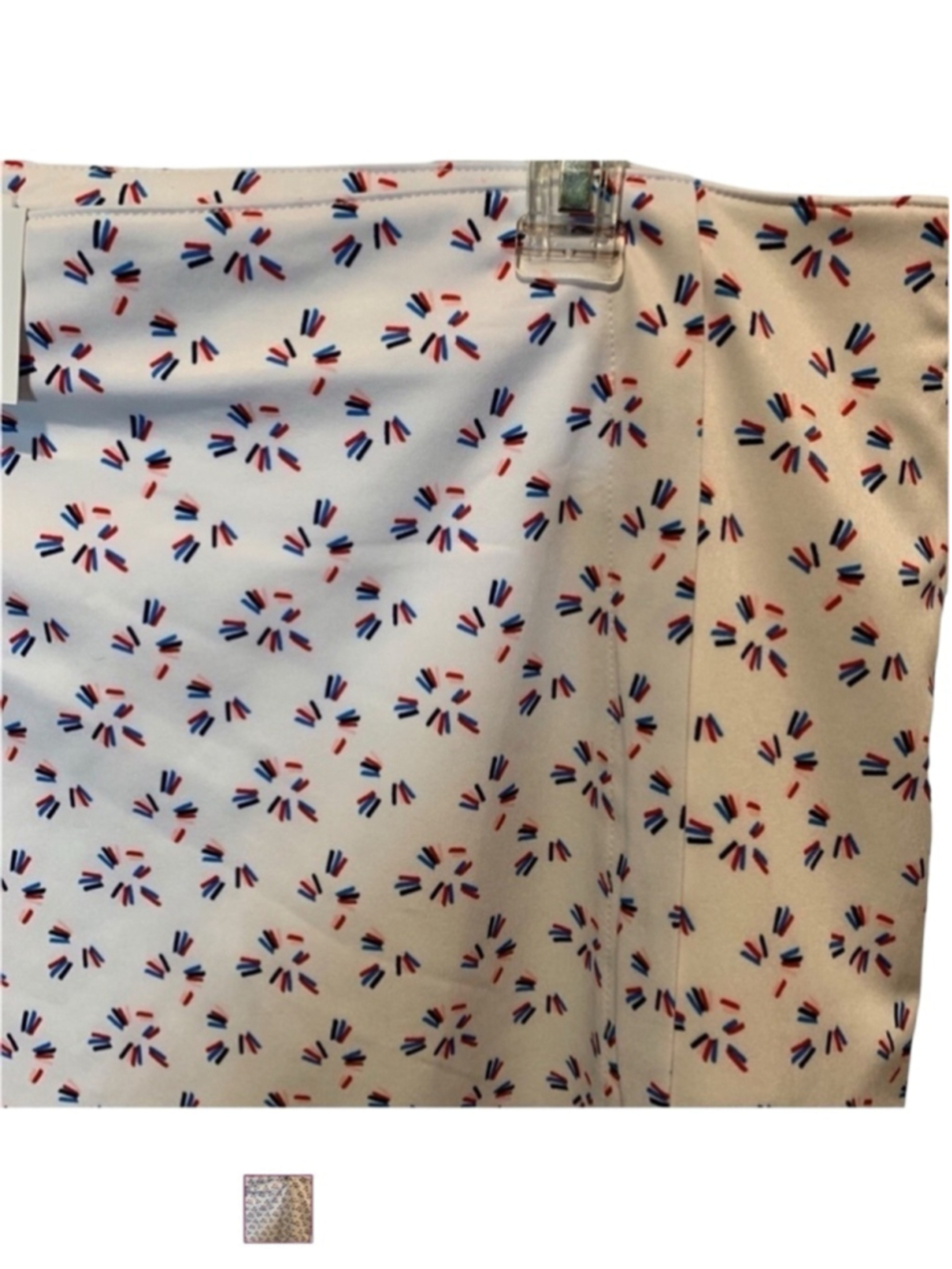 Women's Lady Hagen White Fireworks print golf skort size 4 - Picture 5 of 5